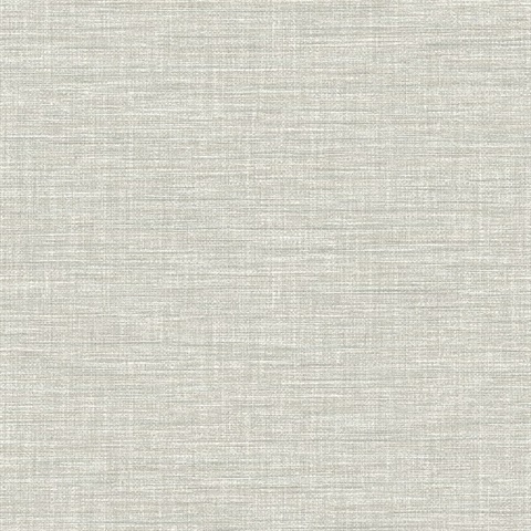 Exhale Grey Woven Texture Wallpaper