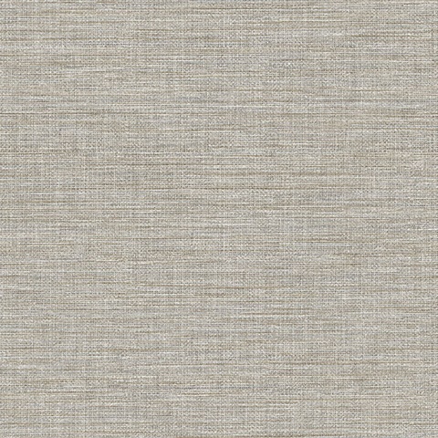 Exhale Stone Faux Grasscloth Wallpaper
