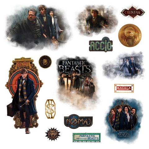 Fantastic Beasts &amp; Where To Find Them P &amp; S Wall Decals