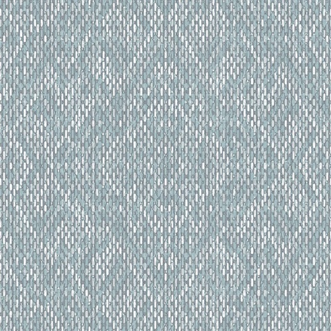 Felix Sky Blue Geometric Wallpaper