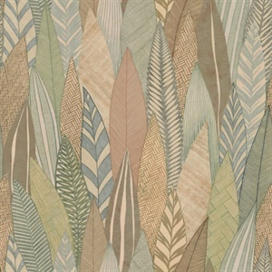 Fern & Feathers Peel & Stick Wallpaper
