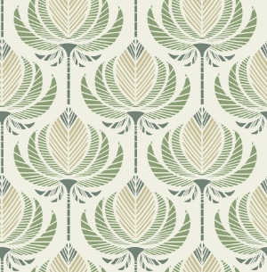 Ferrenby Green Wallpaper