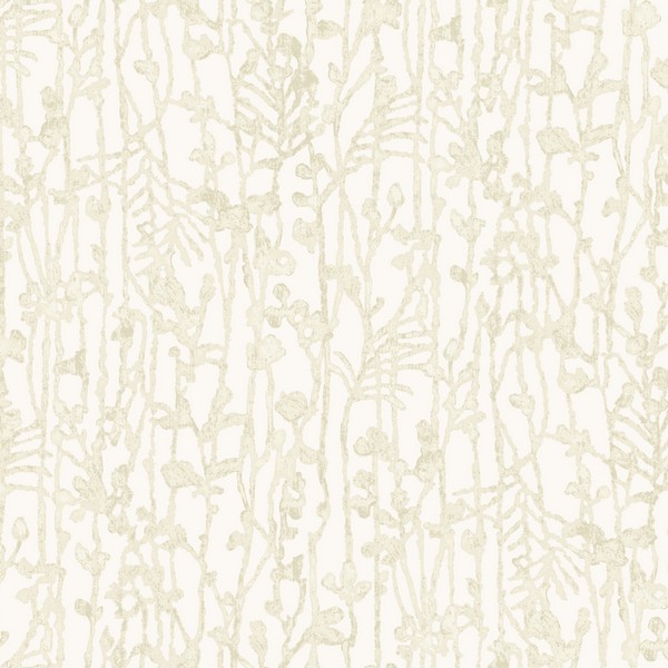 Filigree Beige Abstract Wallpaper