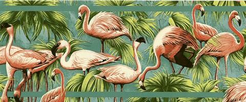 Flamingo - Wallpaper Border