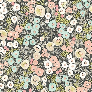 Flora Peach Garden Wallpaper