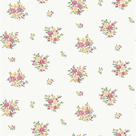 Floral Bunch Wallpaper