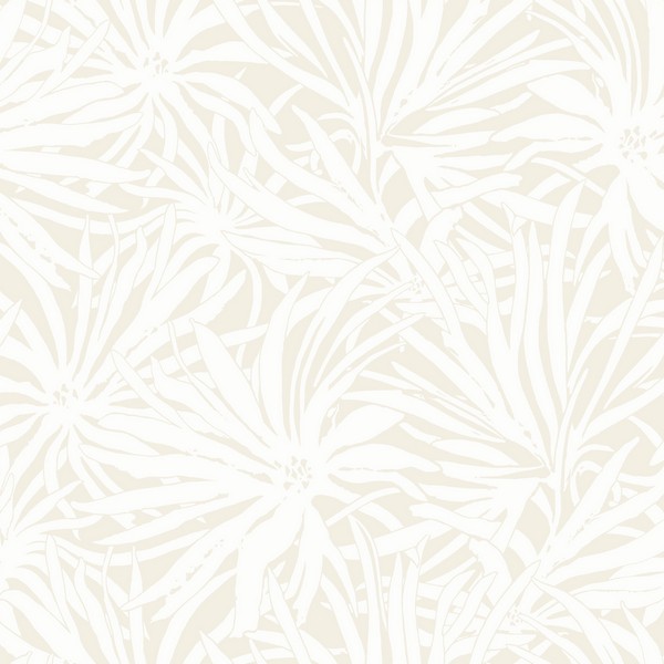 Floral Canopy Cream Wallpaper