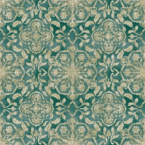 Floral Stripe Wallpaper