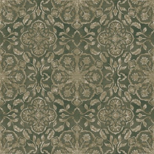 Floral Stripe Wallpaper