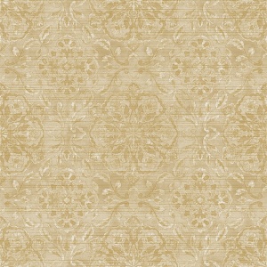 Floral Stripe Wallpaper