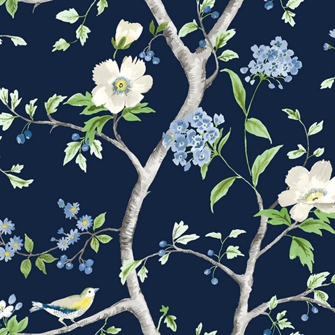 Floral Trail Peel & Stick Wallpaper