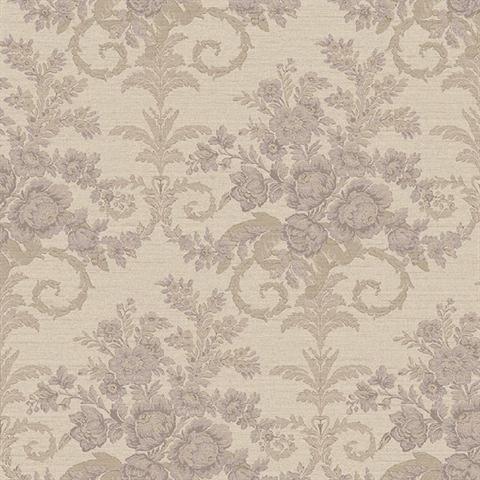 Floral Woven Damask