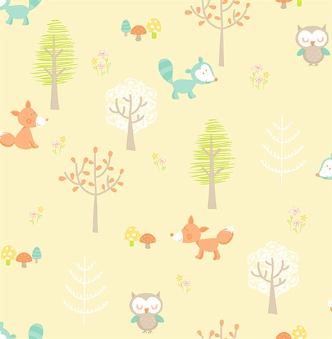Forest Friends Yellow Animal