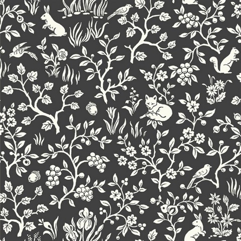 Fox & Hare Wallpaper