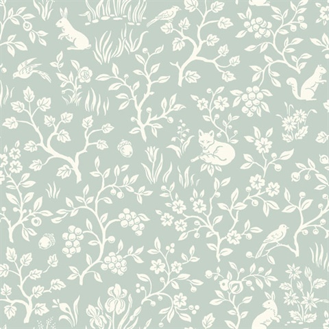 Fox & Hare Wallpaper