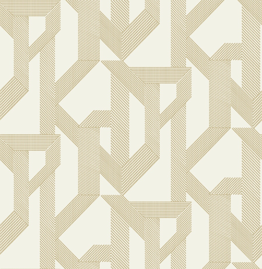 Franz Ivory & Gold Wallpaper