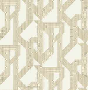 Franz Ivory & Gold Wallpaper