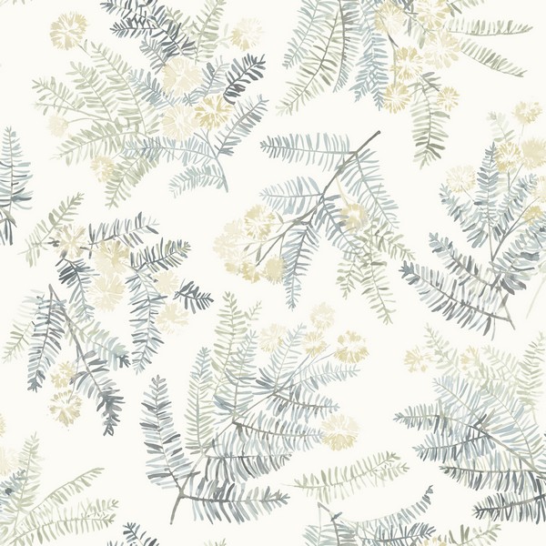 Frith Sea Green Botanical Wallpaper