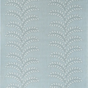 Frondescence Robin's Egg Wallpaper