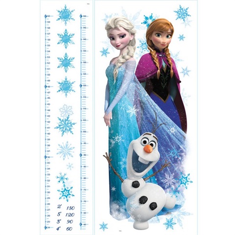 Frozen Elsa, Anna &amp; Olaf P &amp; S Growth Chart