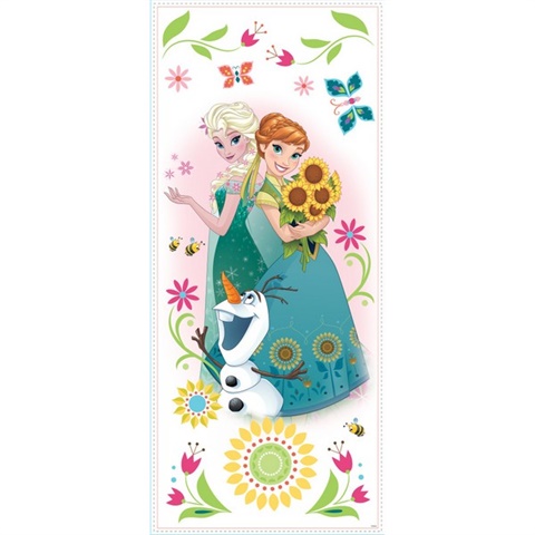 Frozen Fever Group Peel And Stick Giant Wall Graphic