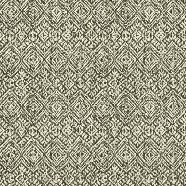 Gallivant Black Woven Geometric Wallpaper