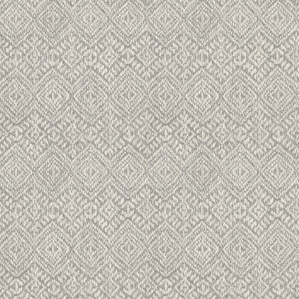 Gallivant Grey Woven Geometric Wallpaper
