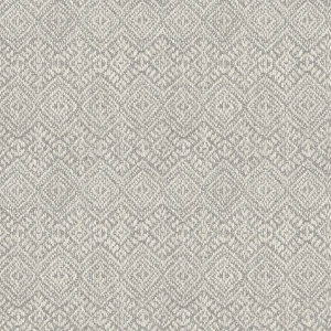 Gallivant Grey Woven Geometric Wallpaper