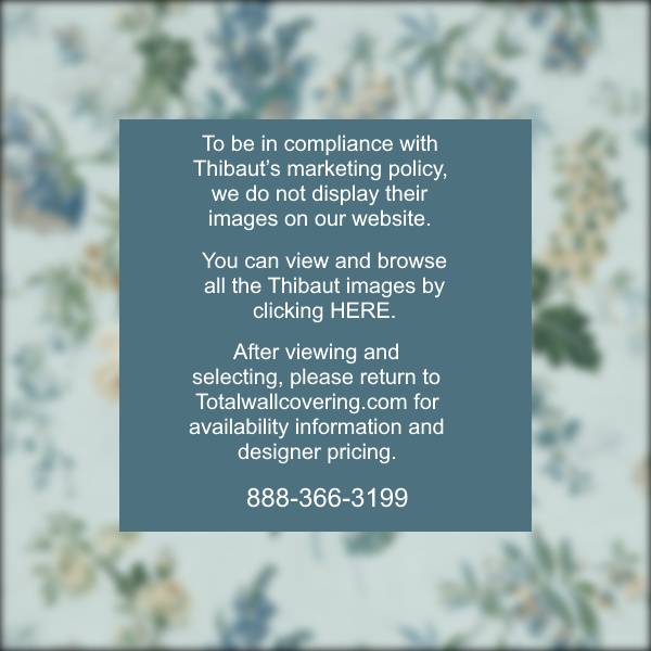 Garden Club Blue Wallpaper