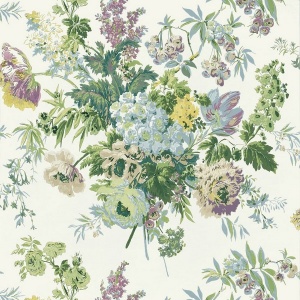 Garden Club Lavender Wallpaper