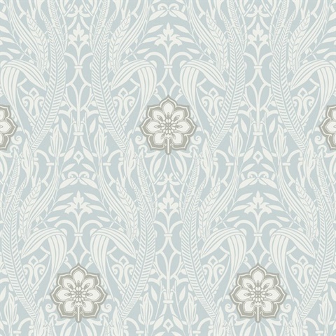 Gatsby Damask Wallpaper