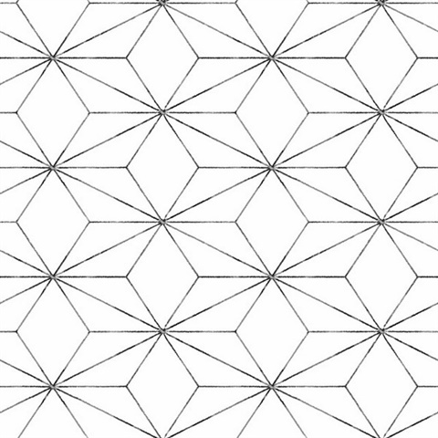 Geo Blockstar Peel & Stick Wallpaper