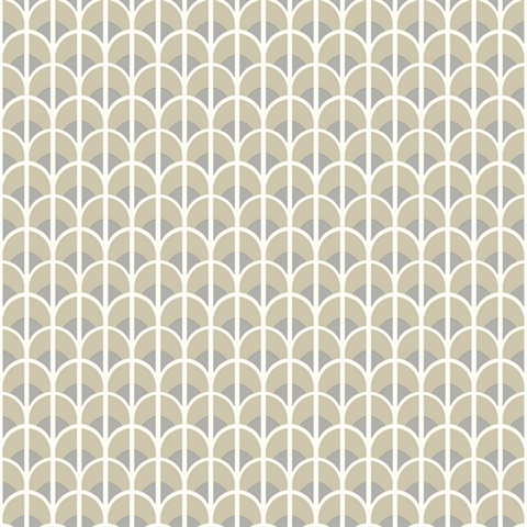 Geometric Italian Style Wallpaper