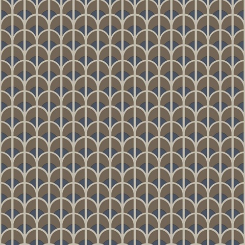 Geometric Italian Style Wallpaper