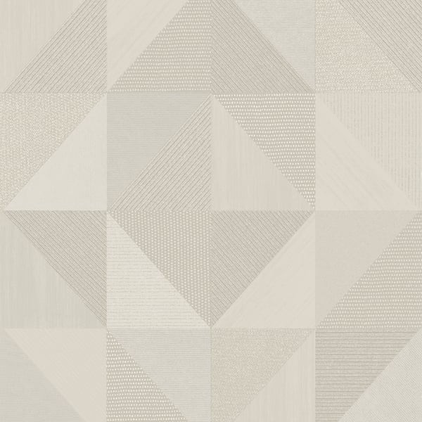 Geometrico Congo Beige Wallpaper