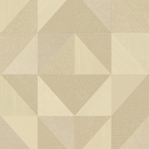 Geometrico Congo Beige Wallpaper