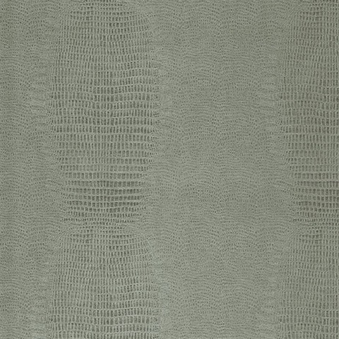 Gharial Seafoam Croc Wallpaper