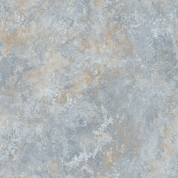 Gideon Light Grey Distressed Wallpaper