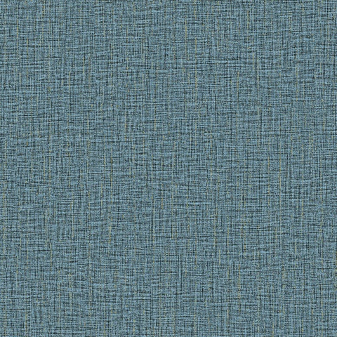 Glenburn Blue Woven Shimmer Wallpaper
