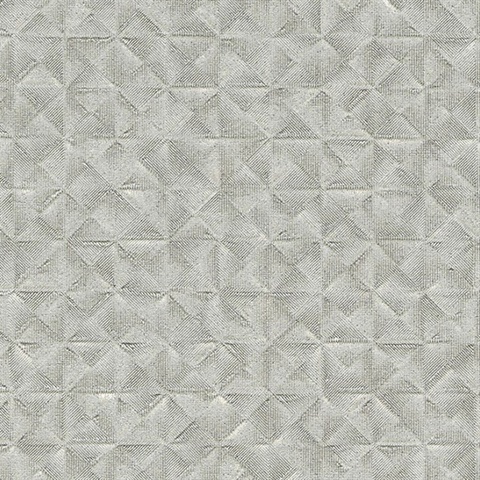 Belmond Grey Glitter Prism Wallpaper