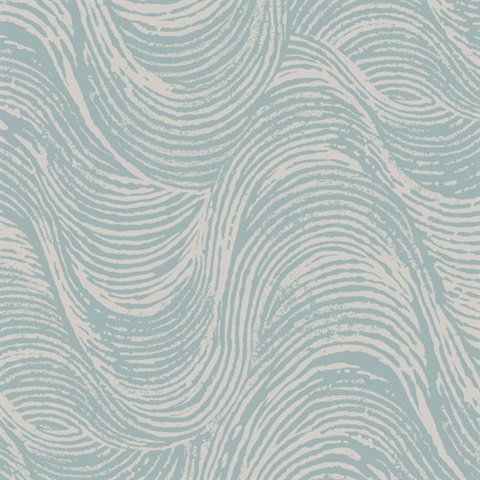 Great Wave Textured Wallpaper