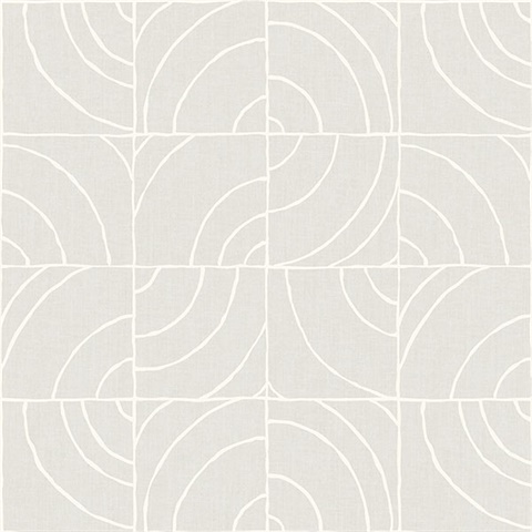 Grey Batik Blok Peel & Stick Wallpaper