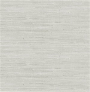 Grey Classic Faux Grasscloth Peel & Stick Wallpaper