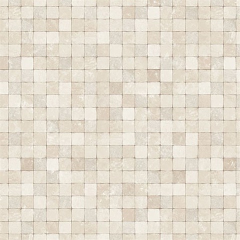 Grey Textured Tiles Wallpaper