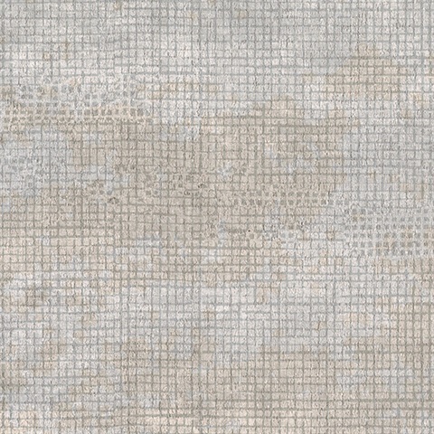 Texture Grey Grid Wallpaper