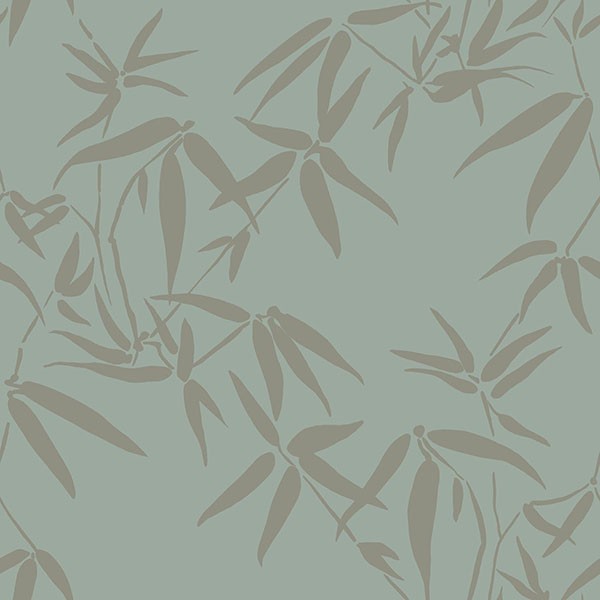 Guadua Green Bamboo Leaves Wallpaper
