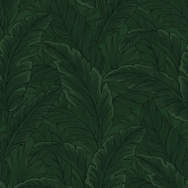 Gulf Tropical Leaves Wallpaper