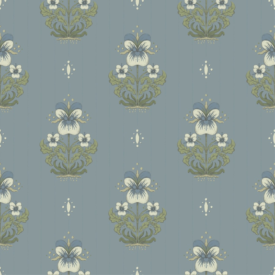 Gullvie Light Blue Wallpaper
