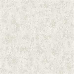 Haliya White Metallic Plaster Wallpaper