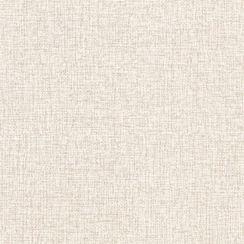Halliday Blush Faux Linen Wallpaper